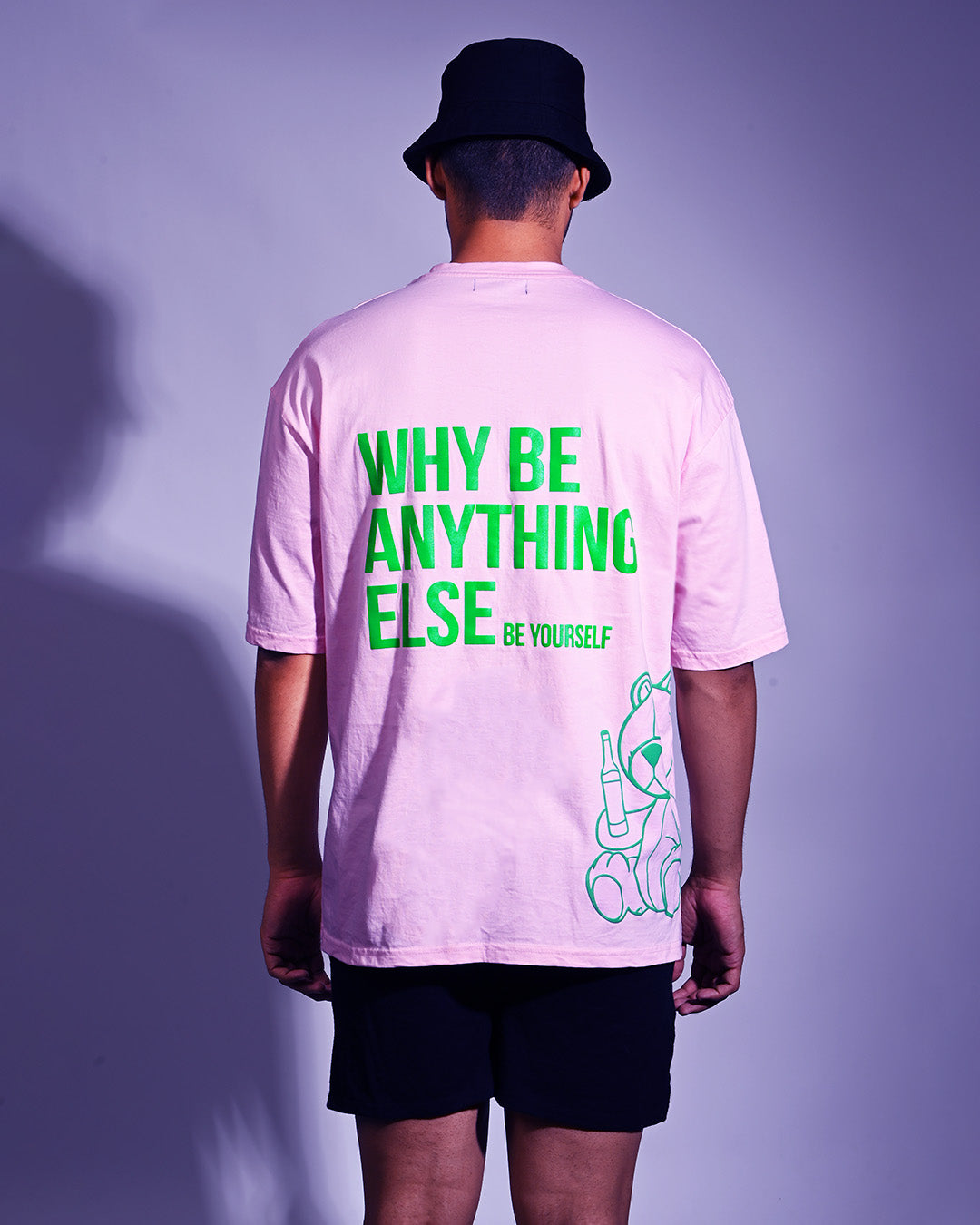 DRUNK TEDDY OVERSIZE UNISEX T SHIRT