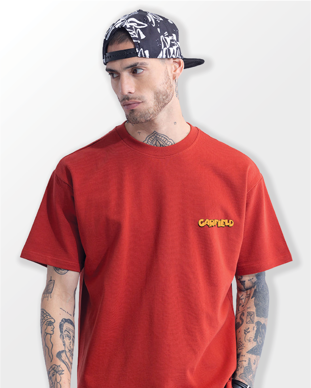 GARFIELD OVERSIZE UNISEX T SHIRT