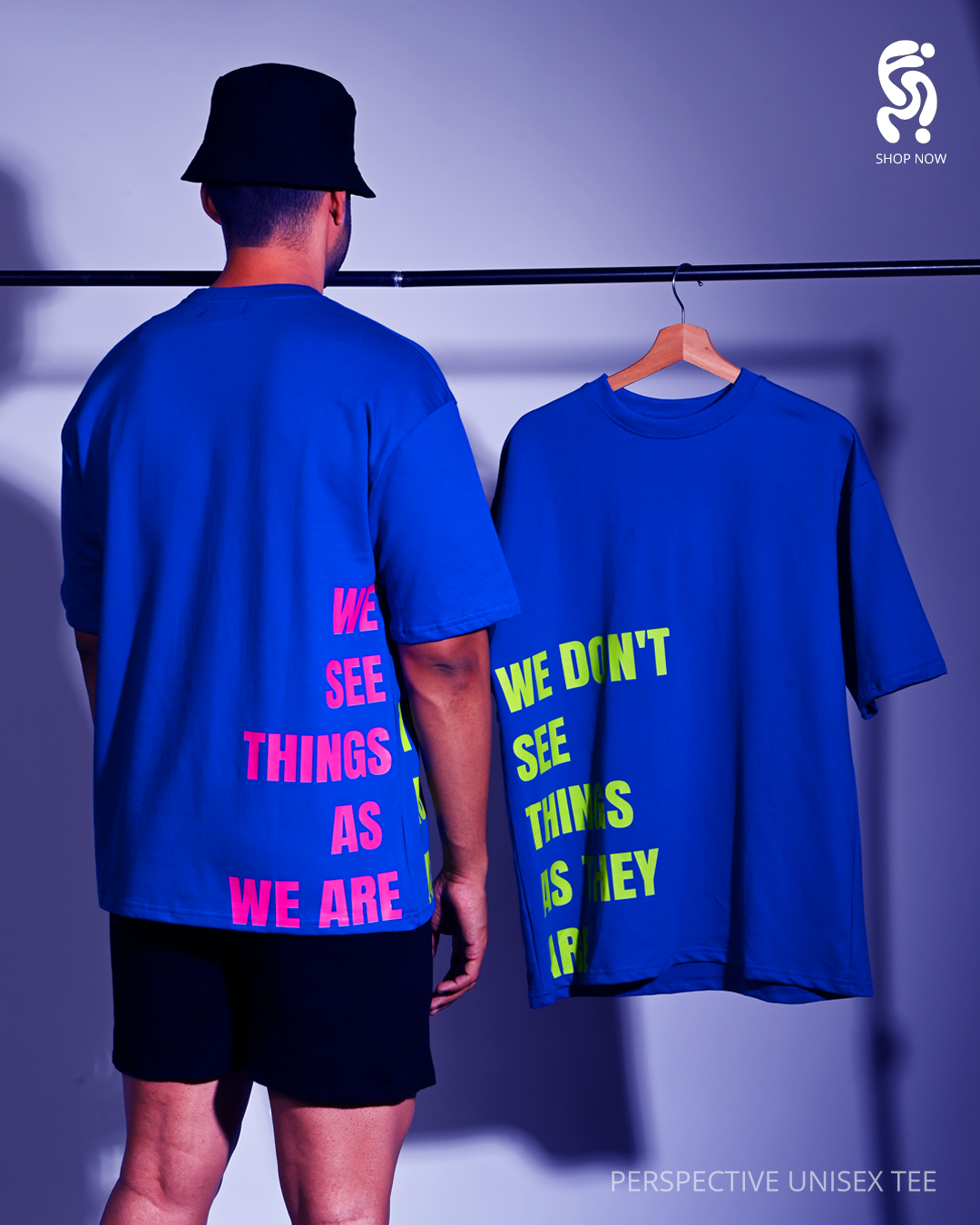 PERSPECTIVE OVERSIZE UNISEX T-SHIRT
