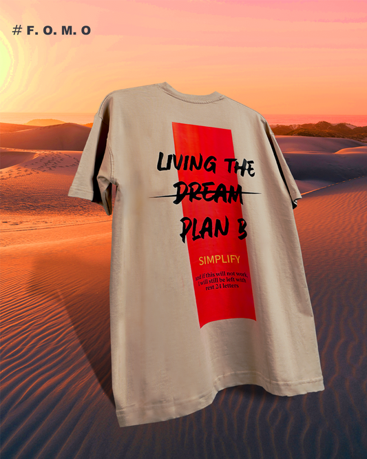 PLAN B OVERSIZE UNISEX T-SHIRT